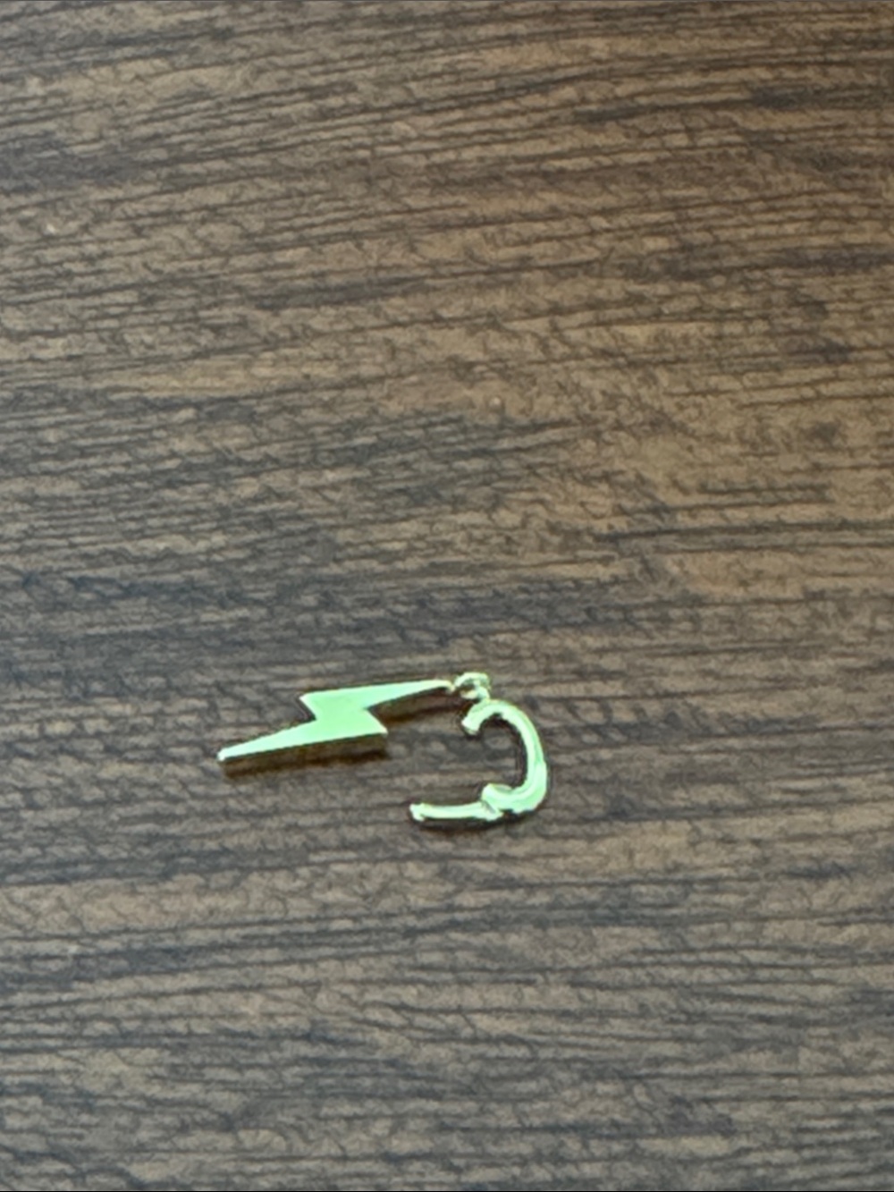 Gorjana 18k Gold Plated Parker Lightning Bolt Charm - Picture 4 of 4
